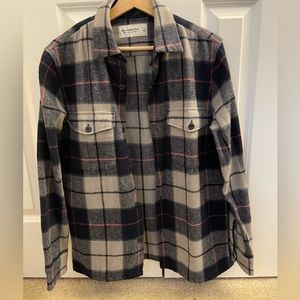 Abercrombie & Fitch Plaid Shirt Jacket -